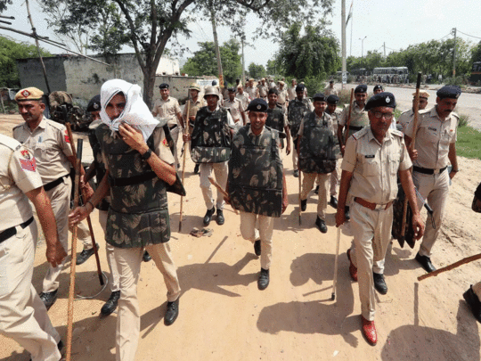 नूंह में धारा 144 लागू नूंह में धारा 144 लागू