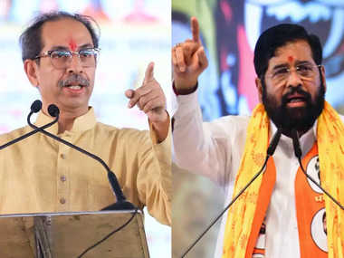 Shiv Sena Vs Shiv Sena in mumbai Shiv Sena Vs Shiv Sena in mumbai